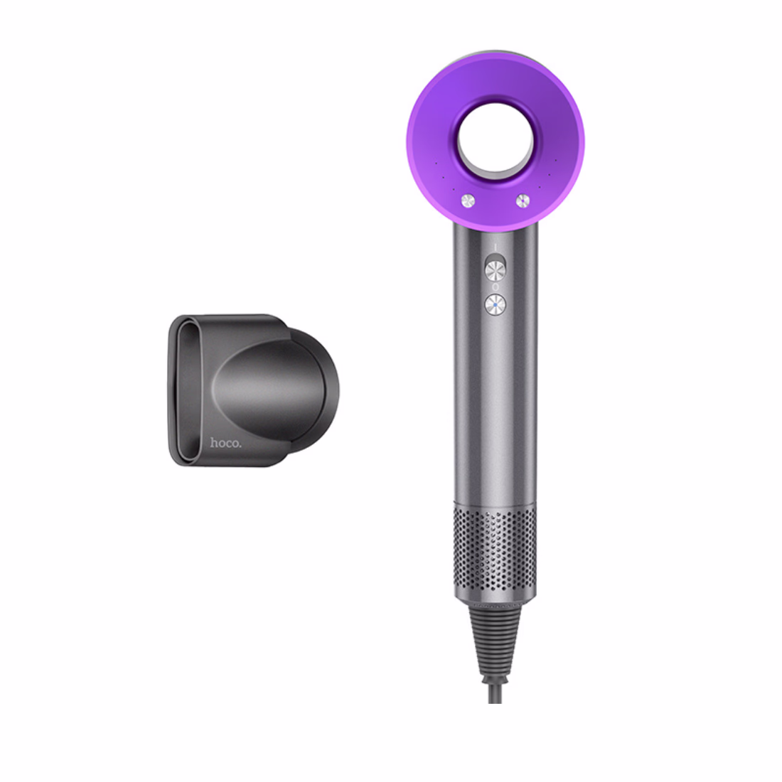 HOCO HP11 Plus Algérie – Sèche-cheveux ionique haute vitesse avec ions négatifs (UE)