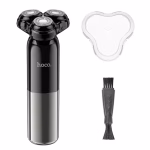 Hoco HP35 Rasoir Électrique à Induction 3 Lames Flottantes Noir IPX7 avec Écran LCD – Rasage homme Algérie