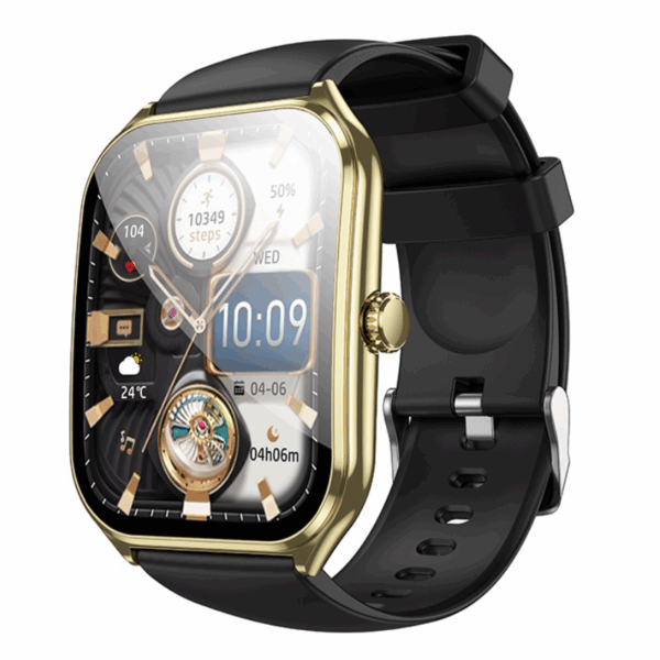 Hoco Y28 AMOLED Smart Sports Watch Gold Écran HD Algérie