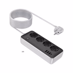 HOCO AC 21- multiprise 4 bits (1C3A),bureau ou maison (EU/GER)