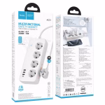 HOCO AC 21- multiprise 4 bits (1C3A),bureau ou maison (EU/GER) – Image 8