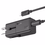 HOCO AC 25 -chargeur voyage single port PD 30 W (C to C)/(C to IP,mini )(EU/UK/CA) black – Image 8