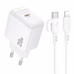 BOROFONE BAS43A - chargeur mural rapide PD 20 W single port Set-version europene – Image 2