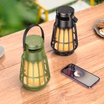 HOCO BS61 - baffle bluetooth portable avec lampe comping - design vintage – Image 9