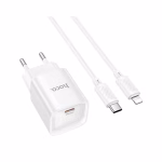 HOCO C146A - chargeur rapide charm a port unique PD 20W Set - version europeene – Image 6