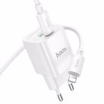 HOCO C147A - chargeur rapide charm dual ports PD20W + QC3.0 - version europeene – Image 5