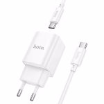 HOCO C 149A - chargeur rapide charm dual ports PD 30W+QC3.0 (C to IP)/( c to c )-version europeene – Image 5
