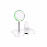 HOCO CQ12 - station de charge sans fil joyeuse 3in1 ( 15W+5W+2,5W) -charger en securite – Image 3