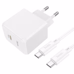 HOCO CS13A - chargeur rapide ocean a port unique PD 20W(Type-C to Type-C)- version europeene – Image 6