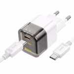 HOCO C125A Transparent Tribute – Chargeur mural PD 20W transparent avec Set / Single (version EU) - Transparence, style et performance réunis – Image 4