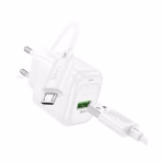 HOCO CS 52A - chargeur rapide surplus a port unique QC3.0 (Type-C) (micro)- version europeene white – Image 6