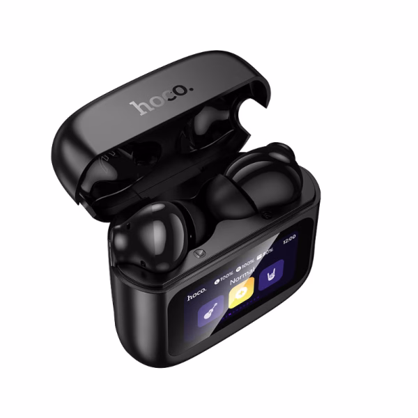 Hoco EQ14 Cool Color - Écouteurs sans fil Bluetooth 5.4 TWS avec écran tactile - Un son clair et immersif, Couleurs vibrantes et technologie intuitive