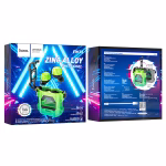 HOCO EW33 - ecouteur sans fil Interstellaire bluetooth 5,3- buds gaming fluorescent green – Image 5