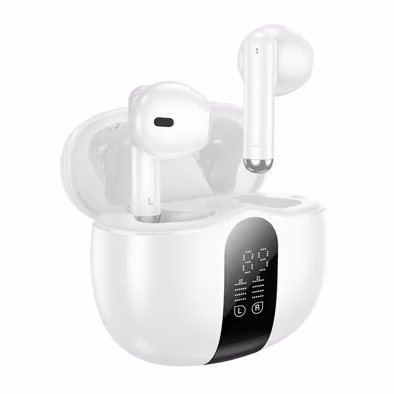 HOCO Algérie DZ - FQ2 Air wireless BT headset white BOROFONE FQ2 - écouteur sans fil air bluetooth 5,4 TWS - utilisation nomade , liberté ultime white – Image 1
