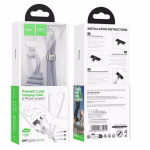 HOCO GH7-cable Série élégante de tour de cou messager réglable  (C to C)/(C to IP) – Image 14