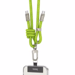 HOCO GH7-cable Série élégante de tour de cou messager réglable  (C to C)/(C to IP) – Image 5