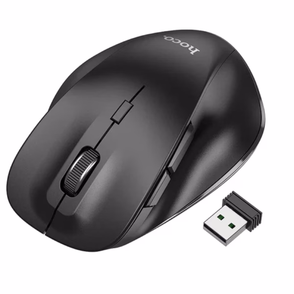 HOCO GM24 -Souris sans fil professionnelle  Mystic à six boutons, double mode.