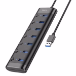 HOCO HB40 - Adaptateur Easy Charge 7 en 1 Noir – Image 3