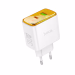 HOCO CS42A Smart – Chargeur mural double port PD 30W + QC3.0 (version EU) - Puissance rapide, design intelligent – Image 3