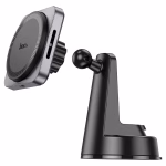 HOCO HW16 - Support de voiture magnétique sans fil à chargement rapide  ​​(console centrale) – Image 6