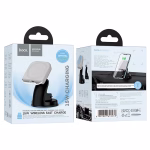 HOCO HW18 - Support de voiture magnétique sans fil à chargement rapide Crystal (console centrale) – Image 7