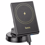 HOCO HW20 - Support de voiture magnétique sans fil à chargement rapide  Precious (console centrale) – Image 2