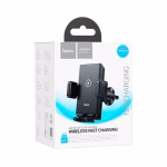 HOCO HW21 - Support de voiture à chargement rapide sans fil  Precious (sortie d'air) – Image 7