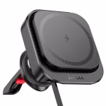 HOCO HW23 - Support de voiture magnétique rétractable sans fil  Might (sortie d'air)