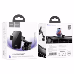 HOCO HW5 - Support de voiture à chargement rapide sans fil Journey (console centrale) – Image 7