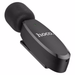 HOCO L15  - Microphone numérique sans fil  Crystal Lavalier black – Image 10