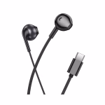 HOCO M115 - ecouteurs fillaire universels Sagacious avec microphone Type-C black – Image 5