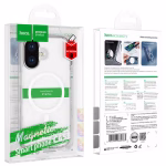 HOCO Magnetic Series – Coque de protection antichoc MagSafe à coussin d’air pour iPhone 16 Pro Max -  Protection puissante, design magnétique raffiné – Image 6