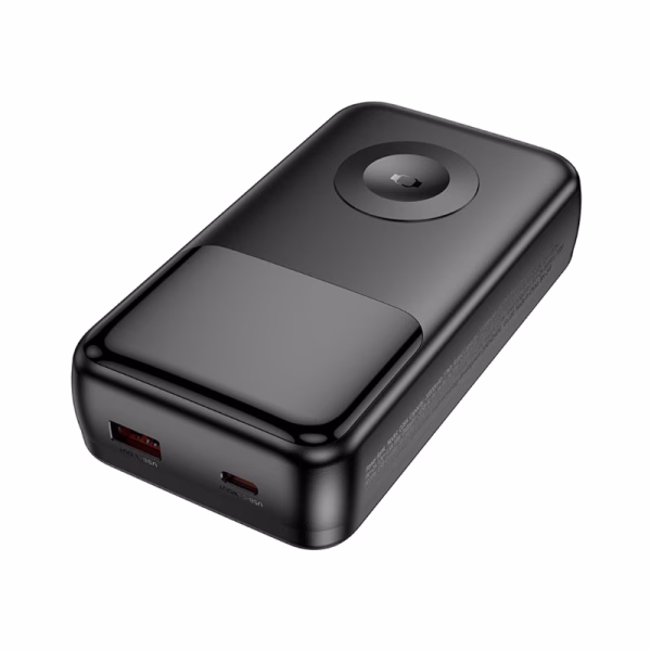 HOCO Q28A- Batterie externe Victory 22,5 W + PD20 W (20 000 mAh) noir-entièrement compatible avec câble de chargement pour montre