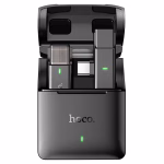 HOCO S31 - Microphone sans fil  Stream microphone sans fil + récepteur gris nébuleuse – Image 7