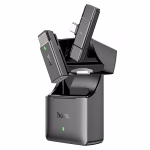 HOCO S31 - Microphone sans fil  Stream microphone sans fil + récepteur gris nébuleuse – Image 8