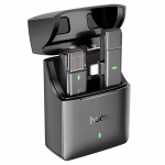 HOCO S31 - Microphone sans fil  Stream microphone sans fil + récepteur gris nébuleuse – Image 6