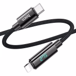 HOCO U125 - cable data et charge PD Avantage  avec affichage pour IP – Image 3