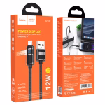 HOCO U137 - Câble data et charge Line avec afficheur iP – Image 12