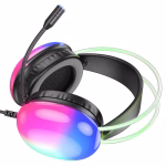 HOCO W 109 PLUS - Casque gaming LUMINEUX RGB, Rich USB 7.1 Black – Image 4