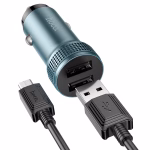 HOCO Z49 - Chargeur de voiture double port avec Set – Image 6