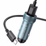 HOCO Z49A - Chargeur de voiture double port pour set  type C – Image 7