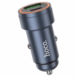 Hoco Z57A – Chargeur voiture rapide Glorious PD 30W + QC3.0 metal grey – Double puissance, charge intelligente et design élégant – Image 5