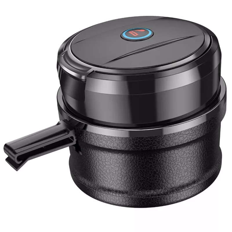 HOCO Algérie DZ - ZP11 Delta car ashtray black (6) HOCO ZP11 - Cendrier de voiture Delta ZP11 black – Image 1