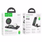 HOCO CQ11 Ingenious – Station de charge sans fil magnétique pliable 3-en-1 - Ingéniosité, puissance et design compact – Image 7