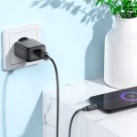 HOCO CS21A – Chargeur rapide USB to Micro Rich QC3.0 – Élégance et performance au prise européenne – Image 9
