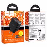 HOCO CS41A Smart – Chargeur mural PD 35W à port unique avec câble (C to IP) (version EU) - Puissance intelligente, élégance compacte – Image 10
