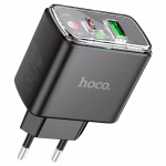 HOCO CS42A Smart PD 30W + QC3.0 charger set(C to C )(EU) white  (version EU) - Puissance rapide, design intelligent – Image 6