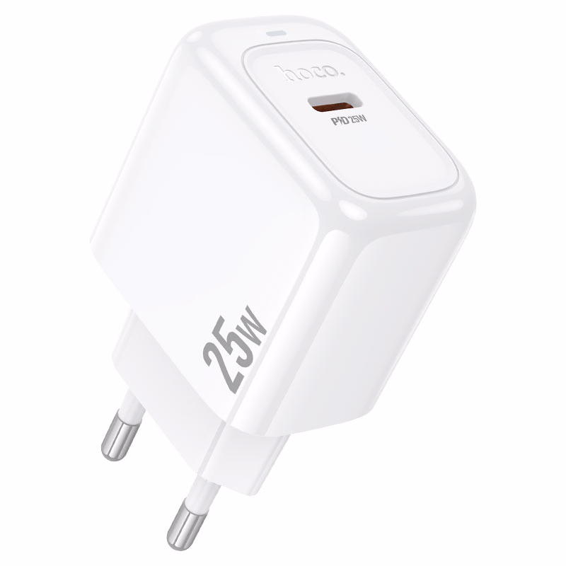 HOCO DZ - CS53A Surplus – Chargeur mural PD 25W avec câble (C to C) (version EU) - Recharge rapide et fiable au quotidien HOCO CS53A Surplus – Chargeur mural PD 25W avec câble (version EU) - Recharge rapide et fiable au quotidien – Image 1