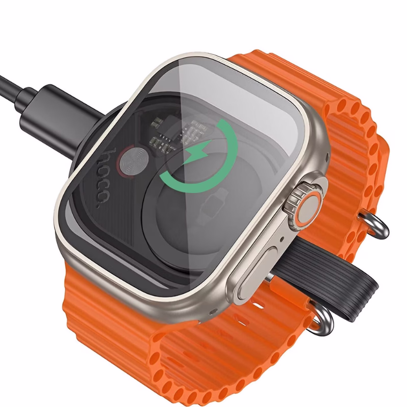 HOCO CW60 Whale Watch avec connecteur USB-C pour Apple Watch