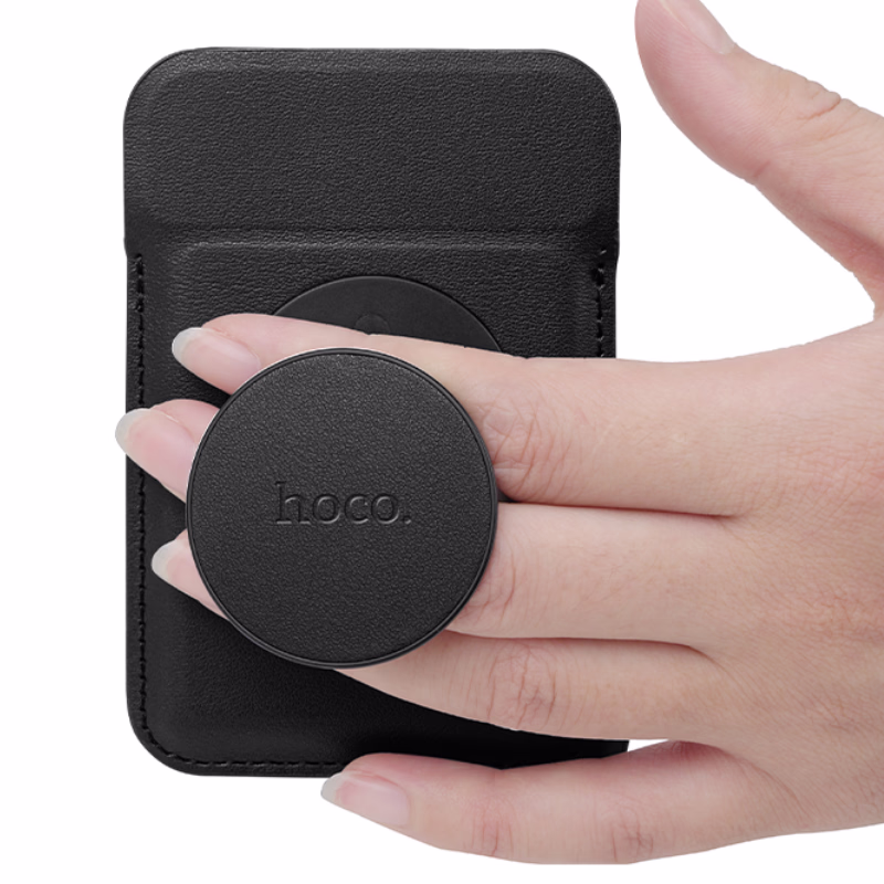 HOCO DZ - GT6 Joy – Porte-cartes magnétique multifonction – Praticité élégante, design intelligent (5) HOCO GT6 Joy – Porte-cartes magnétique multifonction - Praticité élégante, design intelligent – Image 1